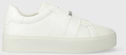 Calvin Klein sportcipő FLATFORM CUPSOLE SLIP ON W/HW fehér, HW0HW01862 - fehér Női 38