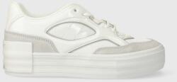 Calvin Klein sportcipő BOLD VULC FLATF LACE MIX MG LUM fehér, YW0YW01295 - fehér Női 36