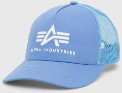 Alpha Industries baseball sapka nyomott mintás - kék Univerzális méret
