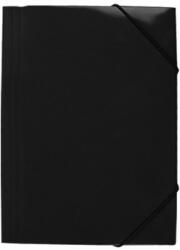 EVOffice Gumis mappa A4, 400g. karton EVOffice fekete (EV5G21NE) - iroszer24