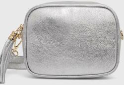 Answear Lab bőr táska ezüst - ezüst Univerzális méret - answear - 16 990 Ft