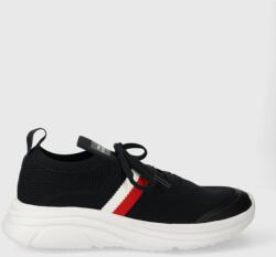 Tommy Hilfiger sportcipő MODERN RUNNER KNIT STRIPES ESS sötétkék, FM0FM04798 - sötétkék Férfi 40