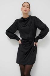 Abercrombie & Fitch ruha fekete, mini, egyenes - fekete L - answear - 25 990 Ft