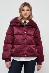 Boss rövid kabát női, bordó, téli - burgundia 40