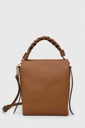 Coccinelle bőr táska barna - barna Univerzális méret - answear - 118 990 Ft