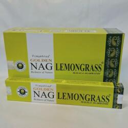 Golden Nag Lemongrass-Citromfű Masala Füstölő