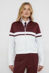 Tommy Hilfiger felső bordó, női, mintás - burgundia L