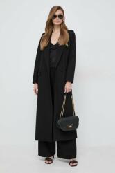 IVY & OAK kabát női, fekete, átmeneti, kétsoros gombolású - fekete 36