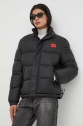 Hugo rövid kabát férfi, fekete, téli - fekete L - answear - 71 990 Ft
