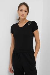 EA7 Emporio Armani t-shirt női, fekete - fekete S - answear - 22 990 Ft