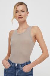 Calvin Klein top női, bézs - bézs M - answear - 25 990 Ft