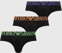 Emporio Armani Underwear alsónadrág 3 db fekete, férfi - fekete M - answear - 16 990 Ft