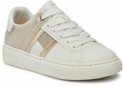Tommy Hilfiger Sportcipők Tommy Hilfiger Flag Low Cut Lace-Up Sneaker T3A9-33202-1439 M Off White/Platinum X024 30