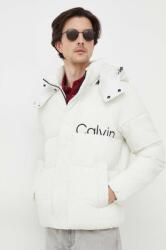 Calvin Klein Jeans rövid kabát férfi, fehér, téli - fehér XL