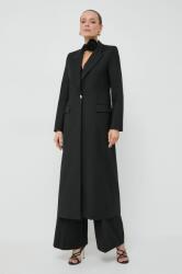 IVY & OAK kabát gyapjú keverékből fekete, átmeneti - fekete 36