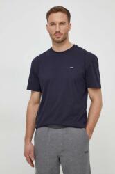 Calvin Klein pamut póló sötétkék, férfi, sima - sötétkék S - answear - 14 990 Ft