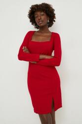 ANSWEAR ruha piros, mini, testhezálló - piros XS - answear - 11 985 Ft