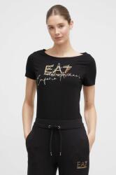 EA7 Emporio Armani t-shirt női, fekete - fekete XL