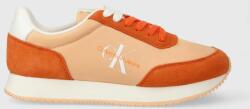 Calvin Klein sportcipő RETRO RUNNER LOW LACE NY ML narancssárga, YW0YW01326 - narancssárga Női 39