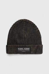 Karl Kani pamut sapka fekete, pamut - fekete Univerzális méret - answear - 7 690 Ft