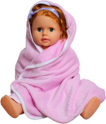 Alena Paturica Bebe Cocolino Alena, Pink, 75x75 cm (6427616245443) Lenjerii de pat bebelusi‎, patura bebelusi