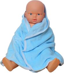 Alena Paturica Bebe Cocolino Alena, Blue Soft, 75x75 cm (C5511-BluePink-) Lenjerii de pat bebelusi‎, patura bebelusi