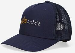 Alpha Industries baseball sapka sötétkék, nyomott mintás - sötétkék Univerzális méret