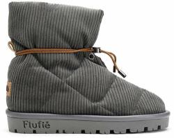 Flufie hócipő Cord szürke - szürke Női 37