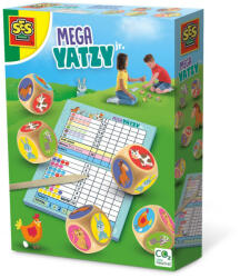 SES Creative Joc de petrecere pentru copii - Mega Yatzy Junior (02294)