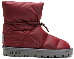 Flufie hócipő Metallic bordó - burgundia Női 37