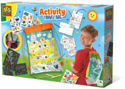 SES Creative Joc de calatorie copii - Rucsac cu activitati (02239) - drool