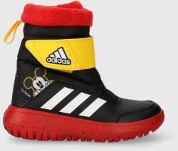 adidas gyerek téli csizma IG7189 Winterplay Mickey C CBLACK/FTWWHT fekete - fekete 33.5