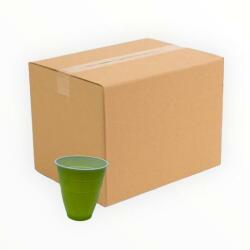 GRANCAFÉ Flo Qualidea 150 ml bianco-verde műanyag pohár - 3.000 db (egységár: 9 Ft/db)