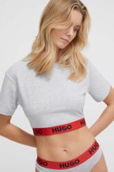 Hugo t-shirt női, szürke - szürke S