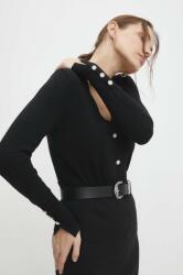 Answear Lab pulóver fekete, női, könnyű - fekete S/M