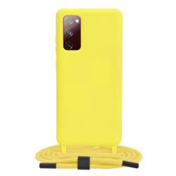 Techsuit Husa pentru Samsung Galaxy S20 FE 4G / S20 FE 5G - Techsuit Crossbody Lanyard - Yellow (KF2312959) - casacuhuse