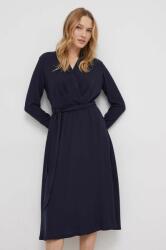 Ralph Lauren ruha sötétkék, midi, harang alakú - sötétkék 34 - answear - 77 990 Ft