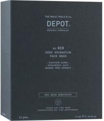 Depot Mască hidratantă și regenerantă pentru față și gât - Depot No 808 Deep Hydration Face Mask 12 x 13 ml Masca de fata