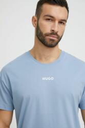 Hugo pizsama póló nyomott mintás - kék M
