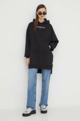 Tommy Hilfiger ruha fekete, mini, oversize - fekete XS