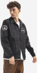 Alpha Industries rövid kabát x Nasa Coach Jacket 126137 3 férfi, fekete, átmeneti, - fekete M