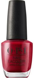 OPI Lac de Unghii - OPI Nail Lacquer, OPI Red, 15ml