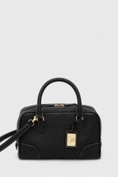 Lauren Ralph Lauren bőr táska fekete - fekete Univerzális méret - answear - 104 990 Ft