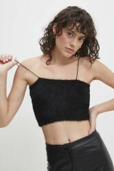 ANSWEAR top fekete, sima - fekete L - answear - 6 290 Ft