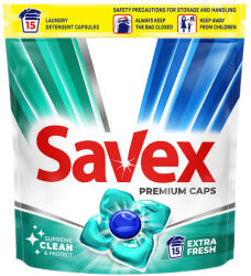 Savex Premium Caps Extra Fresh 15 buc