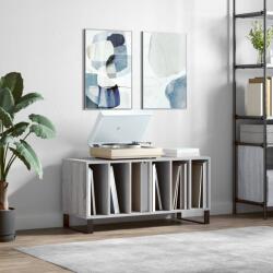 vidaXL Шкаф за винилови плочи сив сонома 100x38x48 см инженерно дърво (831762)