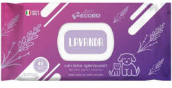  Record Record Lavanda, șervețele umede, câini și pisici, antibacteriene, multifuncționale, 40buc