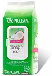  Tropiclean TropiClean Servetele Curatare Profunda, 100 bucati