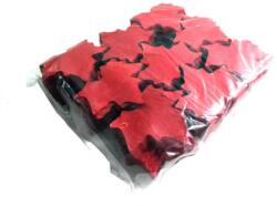 The Confetti Maker Slowfall Confetti Maple Leaves 100x100mm, red, 1kg