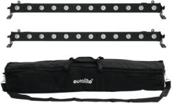 EUROLITE Set 2x LED BAR-12 QCL RGBW + Soft Bag - hangszerdepo